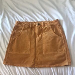 American eagle jean skirt